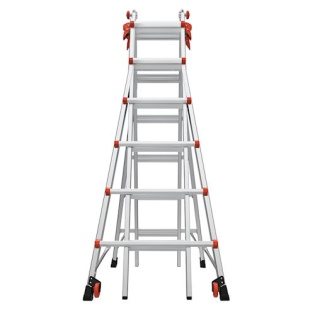 LITTLE GIANT Velocity 15426-303 13'-23' Model 26 Alum Art Step/Ext Ladder - Image 4