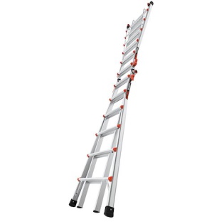 LITTLE GIANT Velocity 15426-303 13'-23' Model 26 Alum Art Step/Ext Ladder - Image 6
