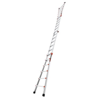 LITTLE GIANT Velocity 15426-303 13'-23' Model 26 Alum Art Step/Ext Ladder - Image 7