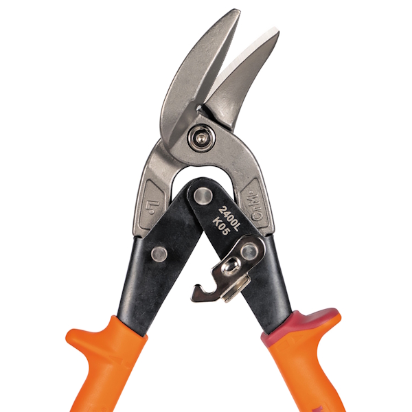 KLEIN 2400L Offset Left-Cutting Aviation Snips - Image 9