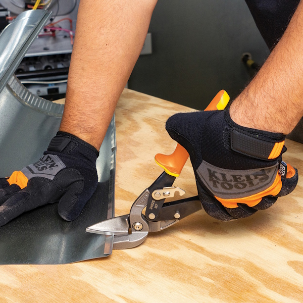 KLEIN 2402S Offset Straight-Cutting Aviation Snips - Image 5