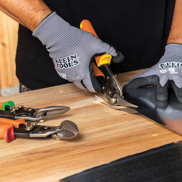 KLEIN 2402S Offset Straight-Cutting Aviation Snips - Image 7