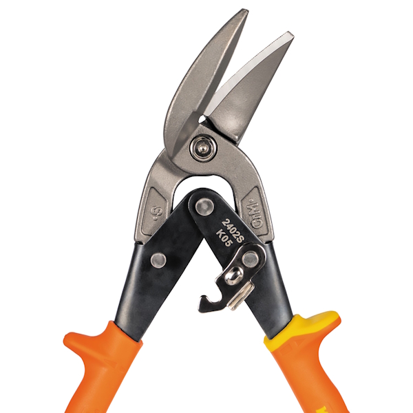 KLEIN 2402S Offset Straight-Cutting Aviation Snips - Image 9
