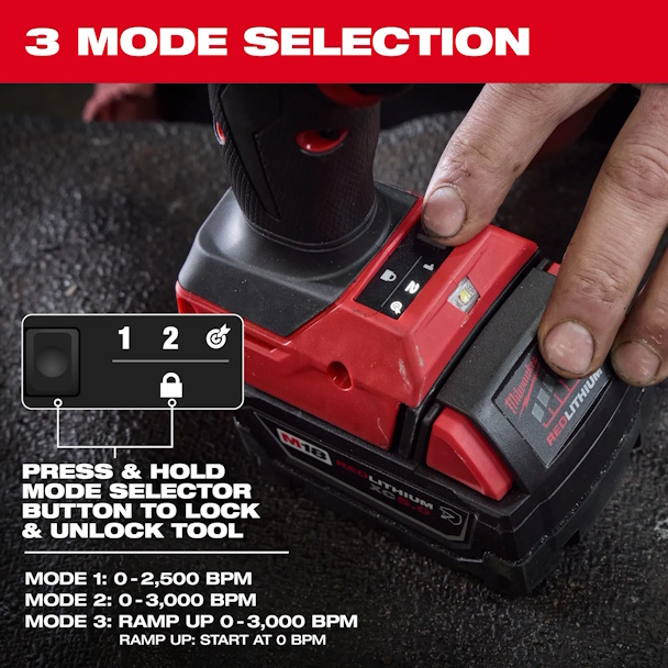 MILWAUKEE 3771-20 M18 Fuel Striker Hammer Chisel - Image 11