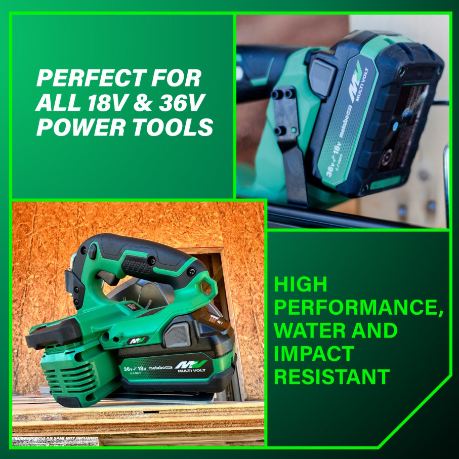 METABO 380083M HPT 36V/18V MultiVolt Battery 2.5Ah/5Ah BSL36A18X - Image 4