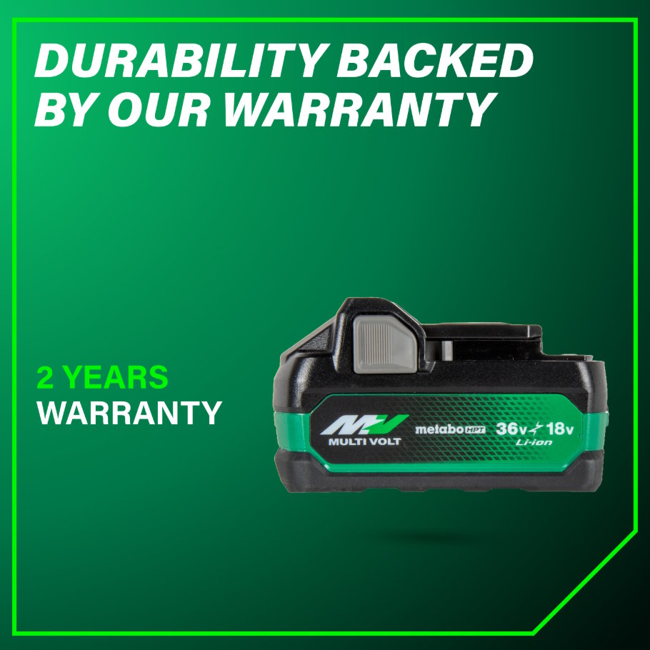 METABO 380083M HPT 36V/18V MultiVolt Battery 2.5Ah/5Ah BSL36A18X - Image 9