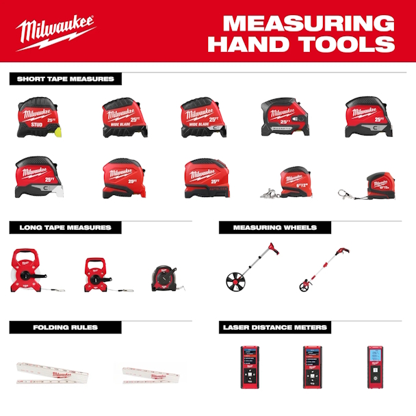 MILWAUKEE 48-22-1027M 25' Electrician's Magnetic Tape Measure - Image 11