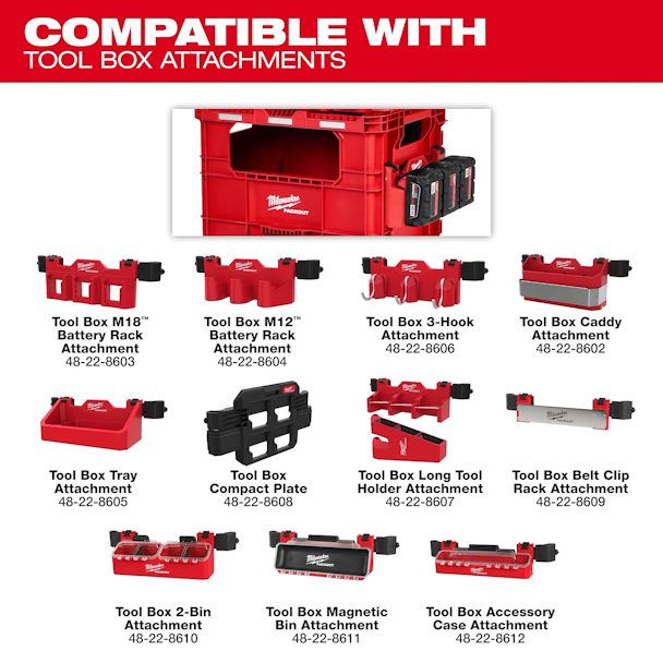 MILWAUKEE 48-22-8043 PACKOUT™ Wire Pulling XL Crate - Image 10