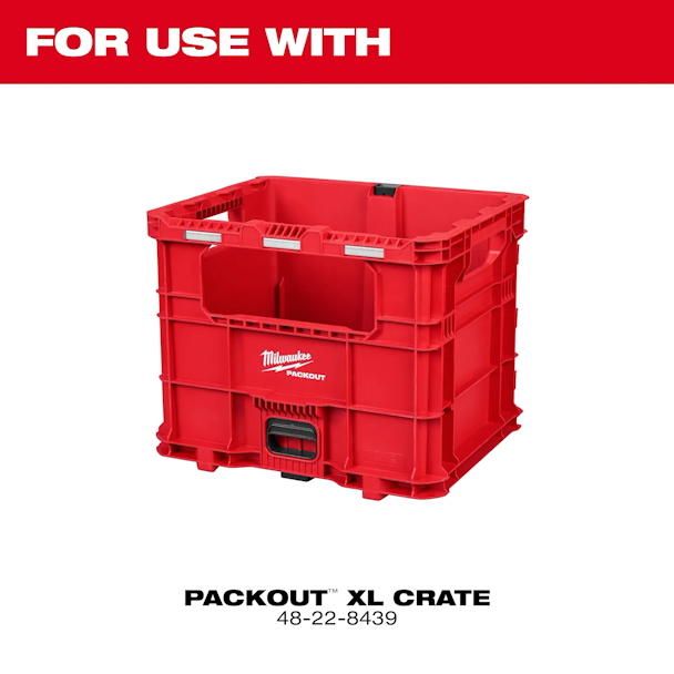 MILWAUKEE 48-22-8044 Wire Pulling Inserts for PACKOUT™ XL Crate - Image 2