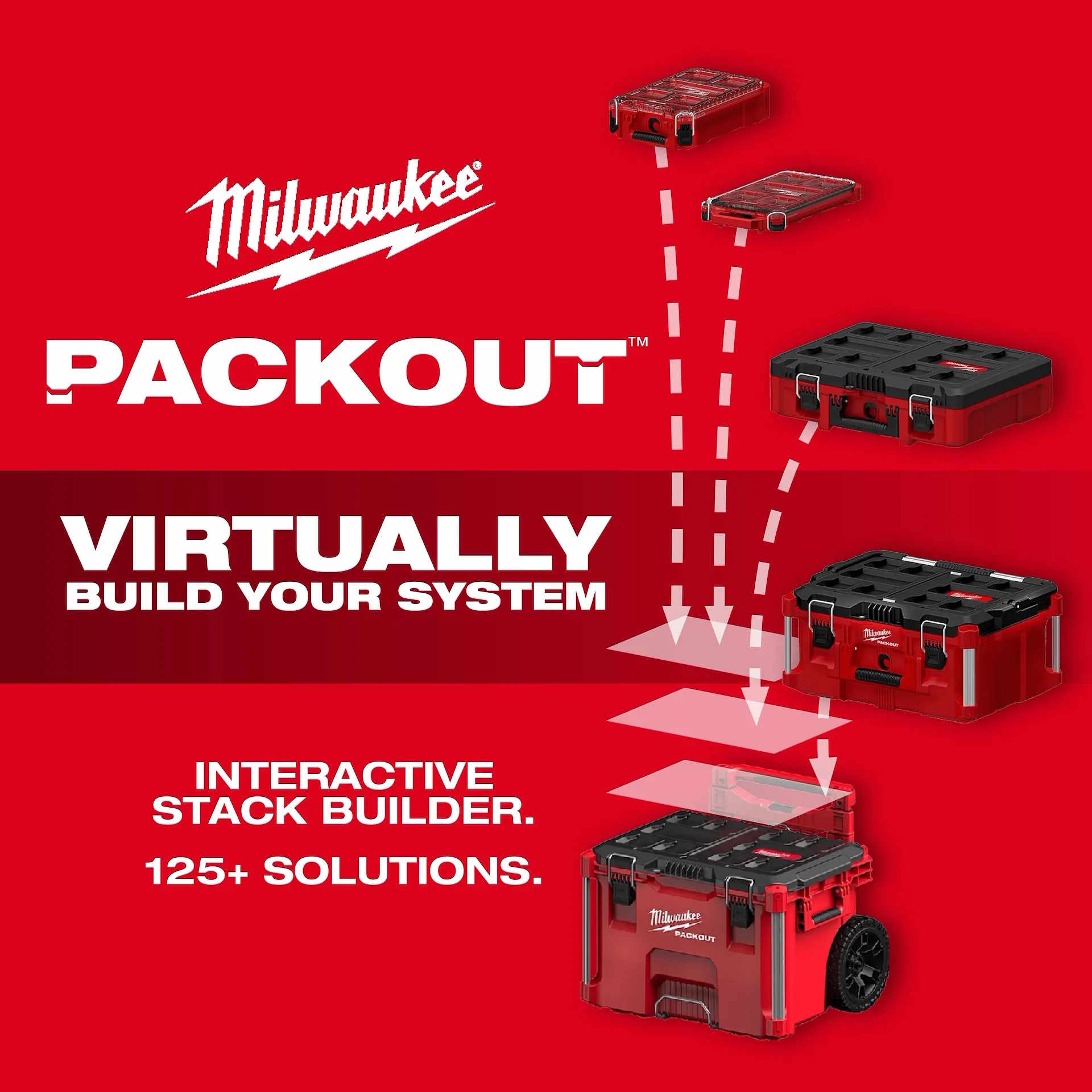 MILWAUKEE 48-22-8397B PACKOUT 36oz Insulated Bottle with Chug Lid - Black - Image 11
