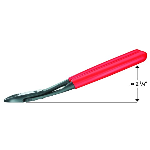 KNIPEX 74 21 200 SBA - 8", High Leverage Angled Diagonal Cutters - Image 2