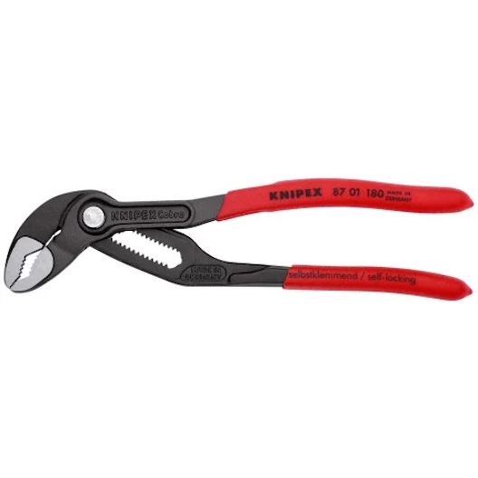 KNIPEX 3PC Top Selling Plier Set (7-1/4" Cobra, Plier Wrench, 8" TwinGrip) - Image 2