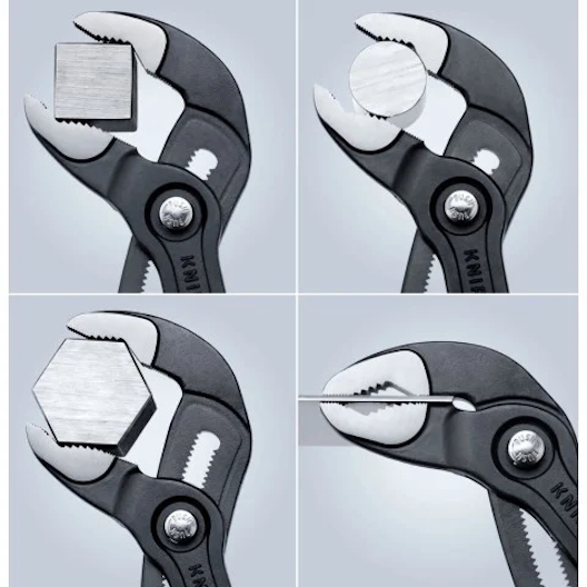 KNIPEX 3PC Top Selling Plier Set (7-1/4" Cobra, Plier Wrench, 8" TwinGrip) - Image 5
