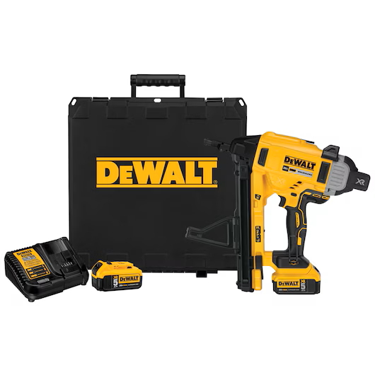 DEWALT DCN891P2 20V Cordless Concrete Nailer Kit 1" Magazine