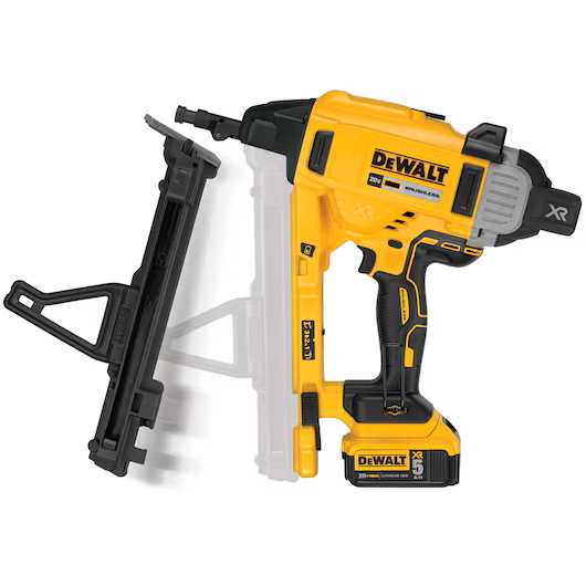 DEWALT DCN891P2 20V Cordless Concrete Nailer Kit 1" Magazine - Image 7