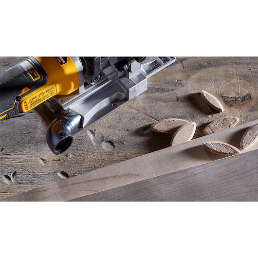 DEWALT DCW682B 20V MAX XR Brushless Cordless Biscuit Plate Joiner (Tool Only) - Image 11