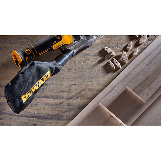 DEWALT DCW682B 20V MAX XR Brushless Cordless Biscuit Plate Joiner (Tool Only) - Image 12