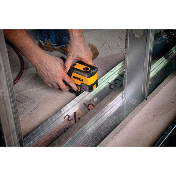 DEWALT DW0822 Self-Leveling Cross Line + Plumb Spot Laser - Image 2