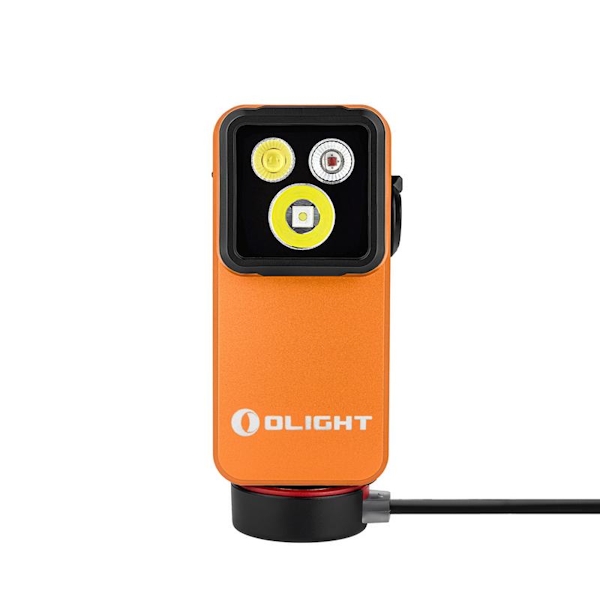 OLIGHT Oclip 2 Pro EDC Clip Flashlight - 530lm Floodlight & Spotlight (Orange) - Image 11