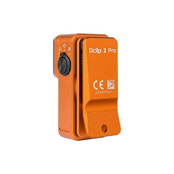 OLIGHT Oclip 2 Pro EDC Clip Flashlight - 530lm Floodlight & Spotlight (Orange) - Image 8