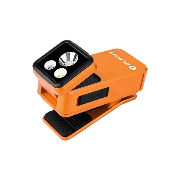 OLIGHT Oclip 2 Pro EDC Clip Flashlight - 530lm Floodlight & Spotlight (Orange) - Image 9