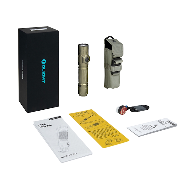 OLIGHT Warrior Ultra 2500 Lumens Tactical Flashlight with OAL Material - Image 12