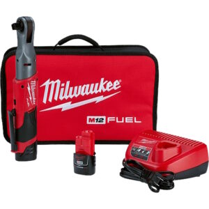 MILWAUKEE 2558-22 M12 Fuel 1/2" Ratchet Kit
