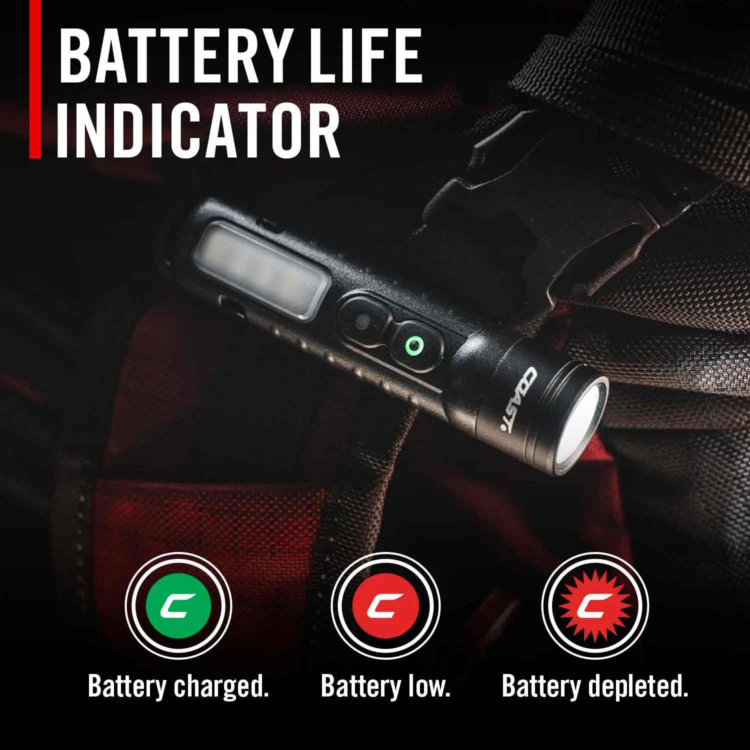 COAST 31126 KL30R 500 Lumen Inspection Light with UV and CRI - Image 11