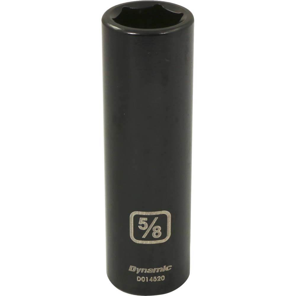 DYNAMIC TOOLS D014520 1/2" Drive 6Pt 5/8" Deep Impact Socket - Image 2